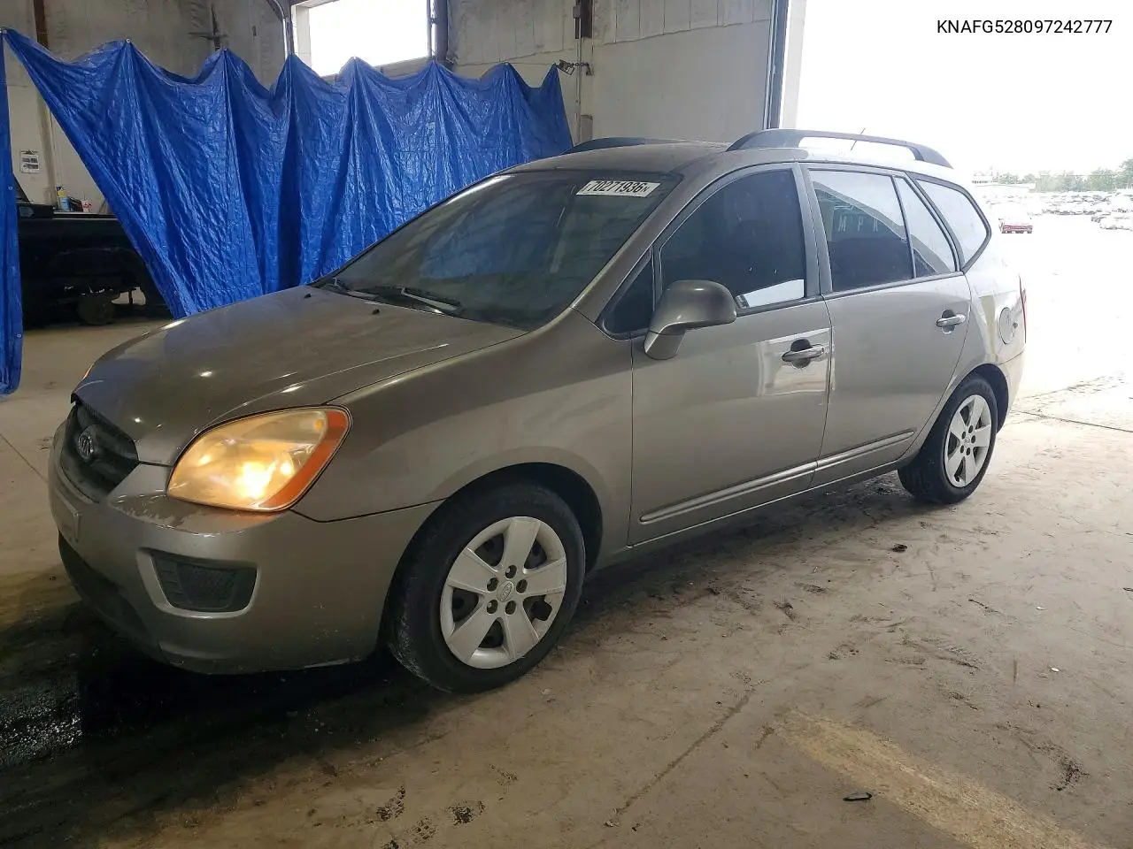 KIA RONDO 2009, VIN KNAFG528097242777