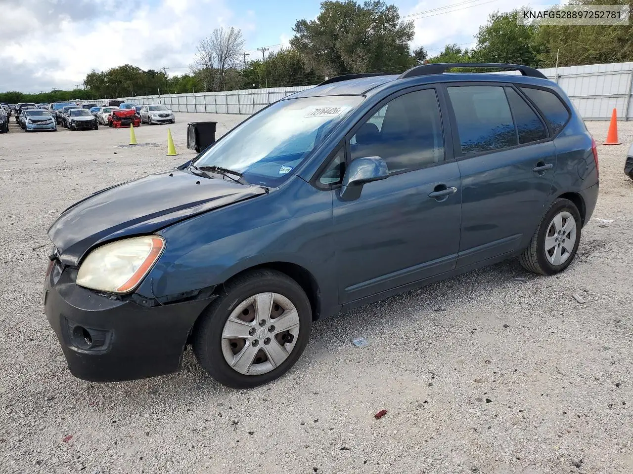 KIA RONDO 2009, VIN KNAFG528897252781