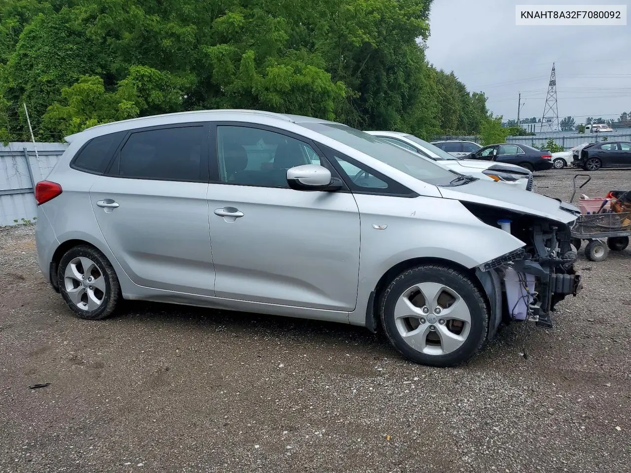2015 KIA RONDO VIN KNAHT8A32F7080092 — фото 4