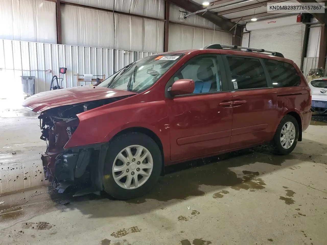 KIA SEDONA 2007, VIN KNDMB233776157867