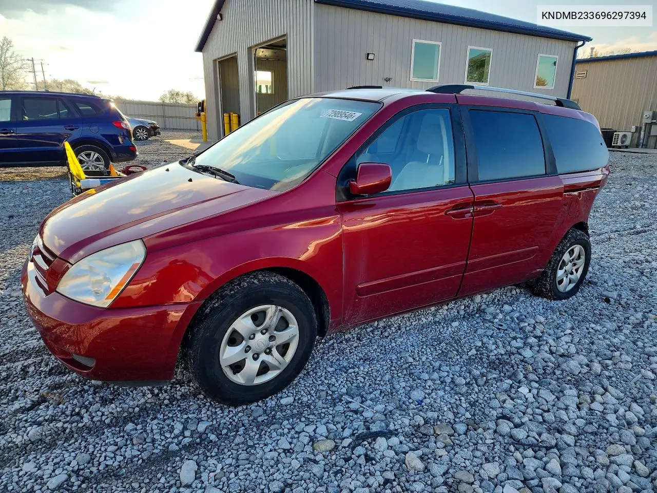 KIA SEDONA 2009, VIN KNDMB233696297394