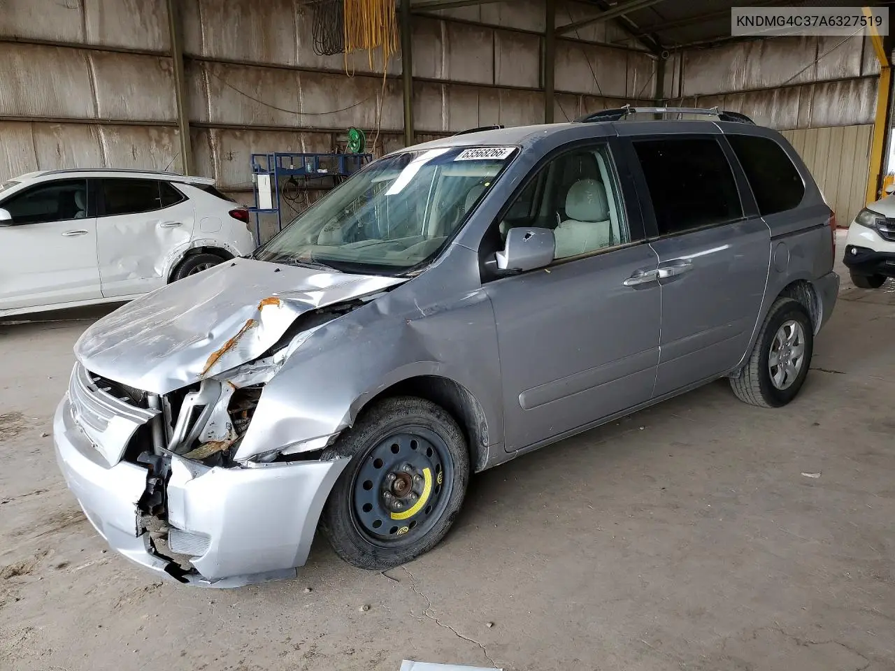 KIA SEDONA 2010, VIN KNDMG4C37A6327519