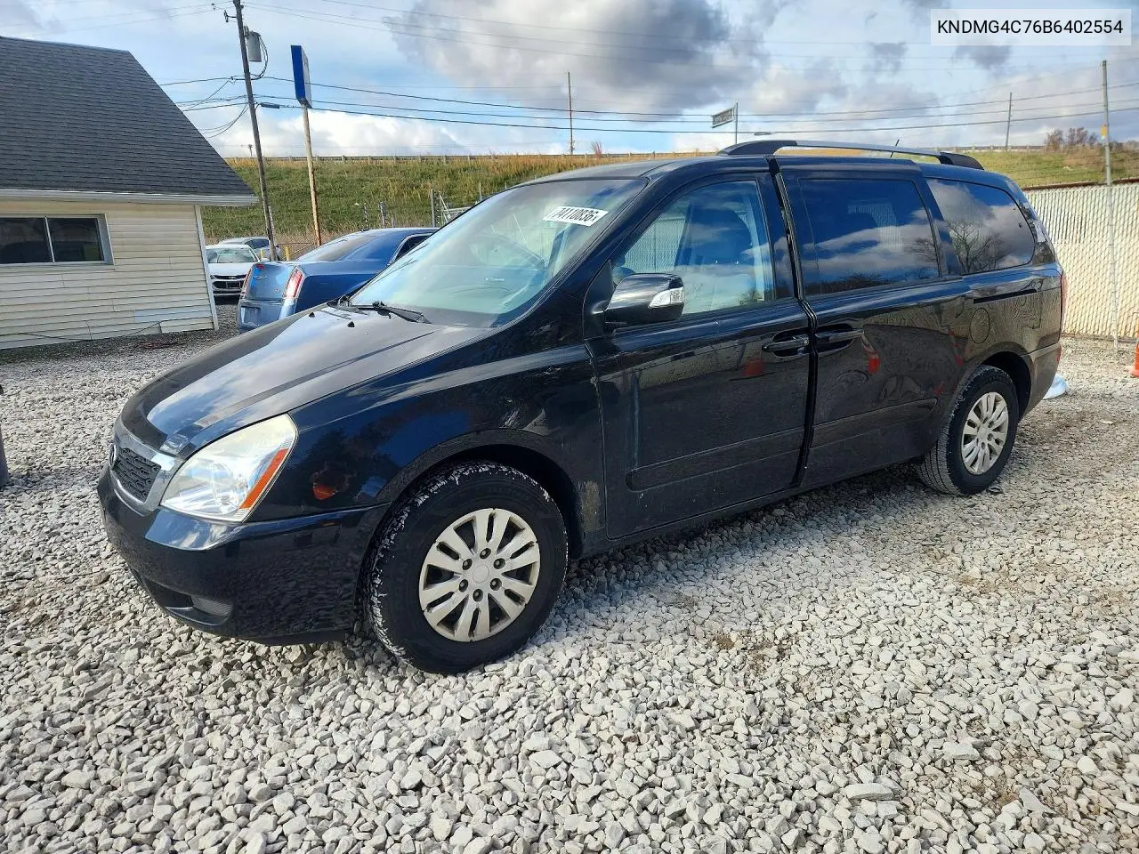 KIA SEDONA 2011, VIN KNDMG4C76B6402554