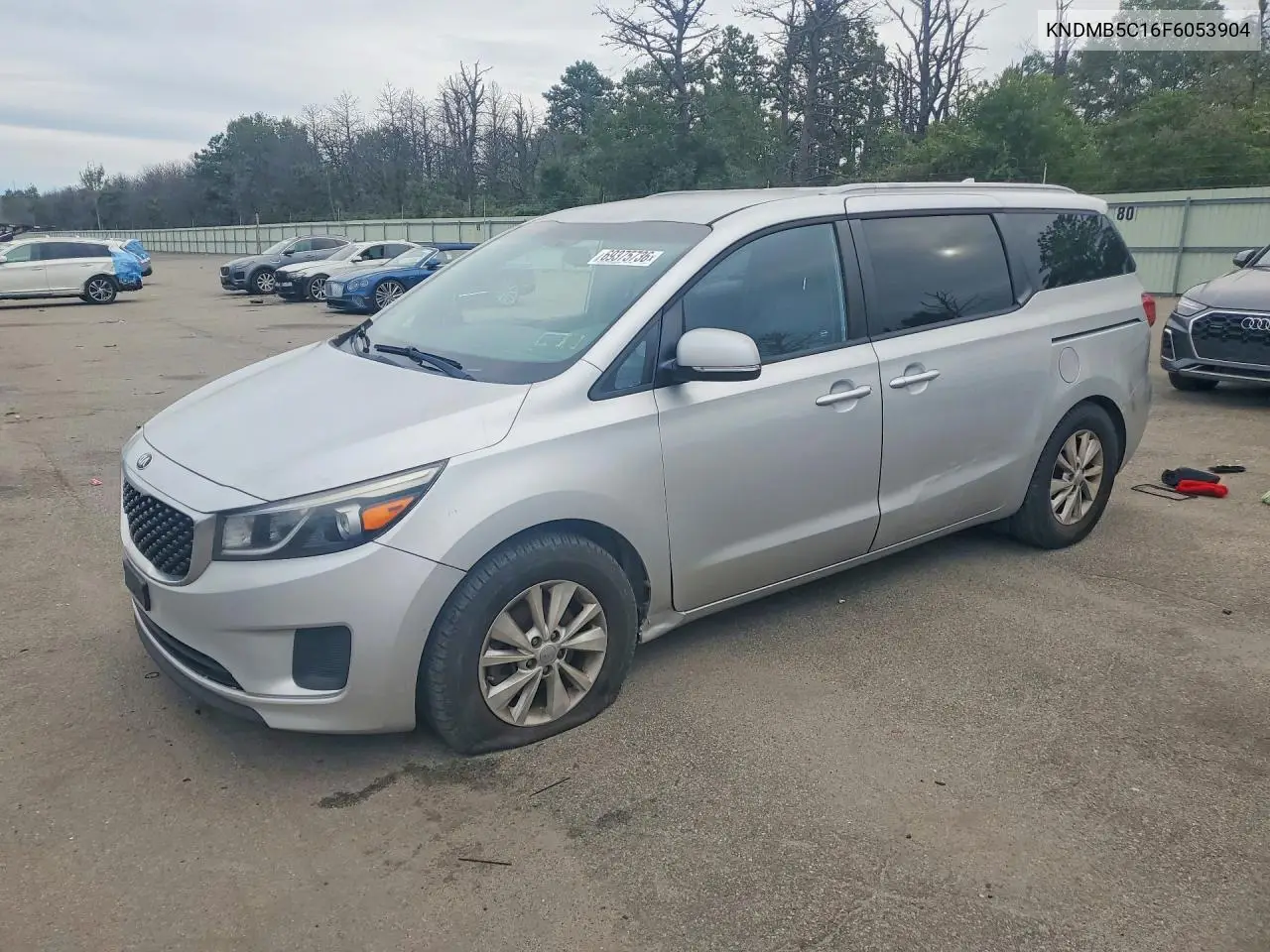 KIA SEDONA 2015, VIN KNDMB5C16F6053904