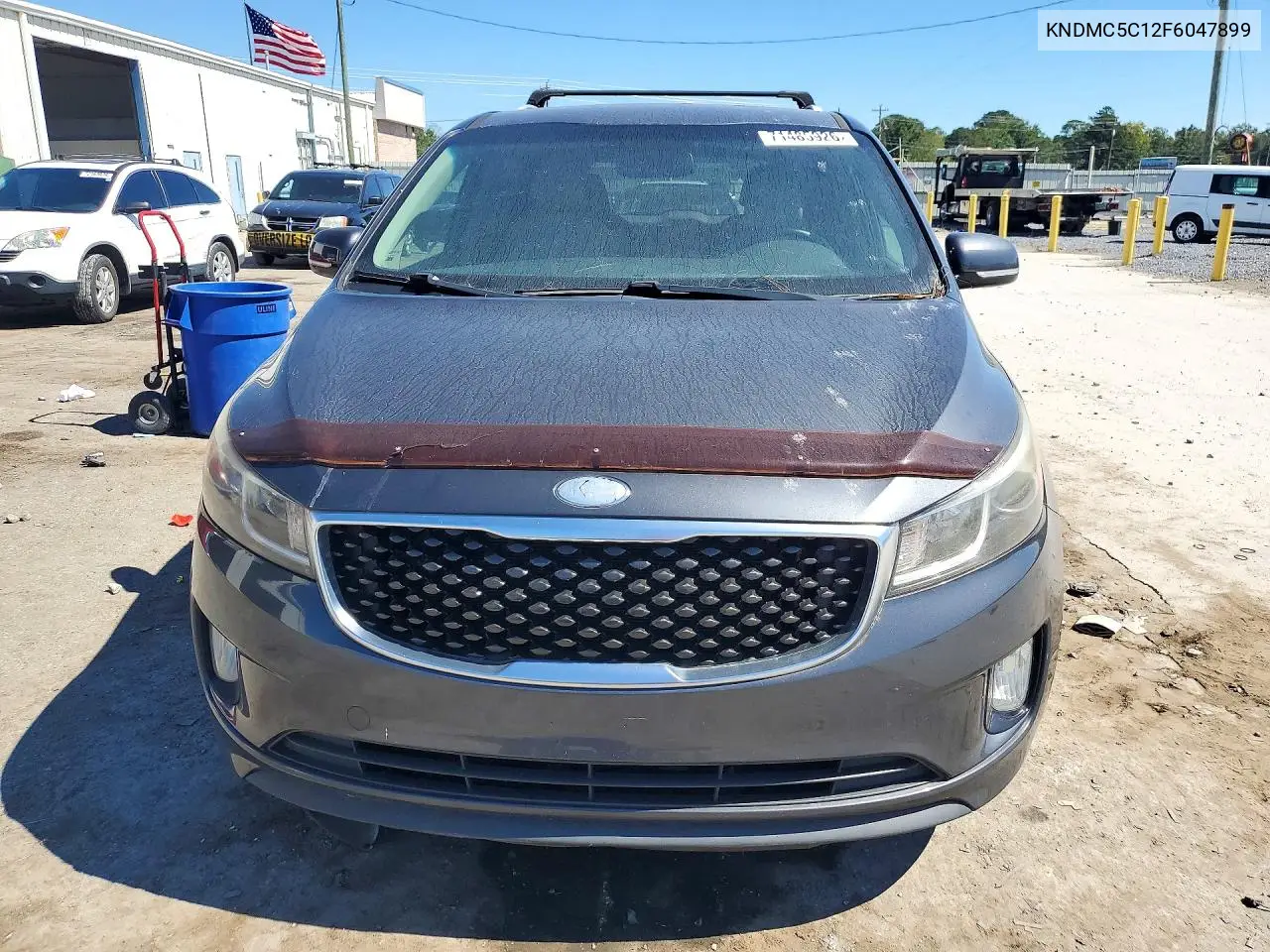 2015 KIA SEDONA VIN KNDMC5C12F6047899 — фото 5