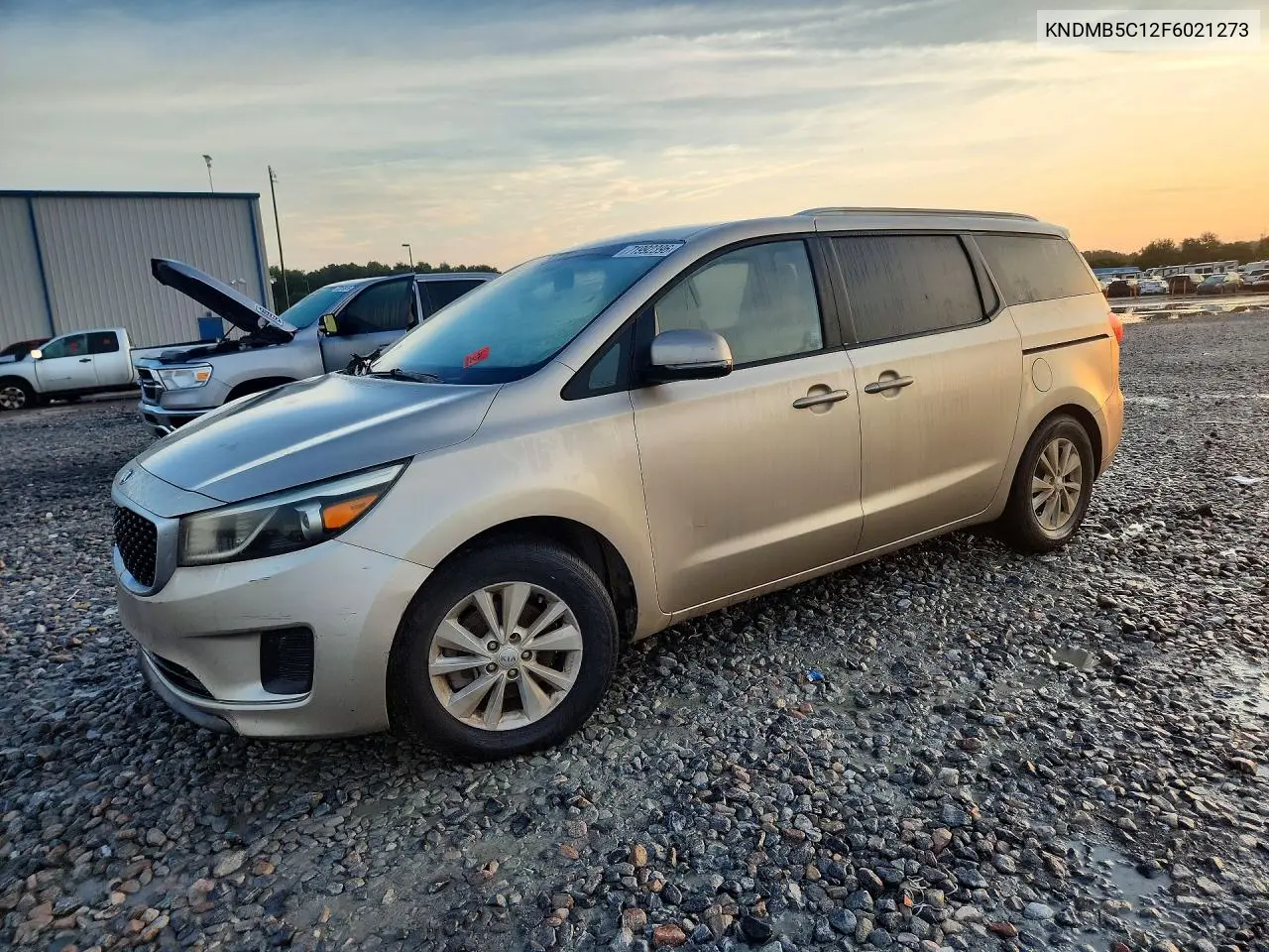 KIA SEDONA 2015, VIN KNDMB5C12F6021273