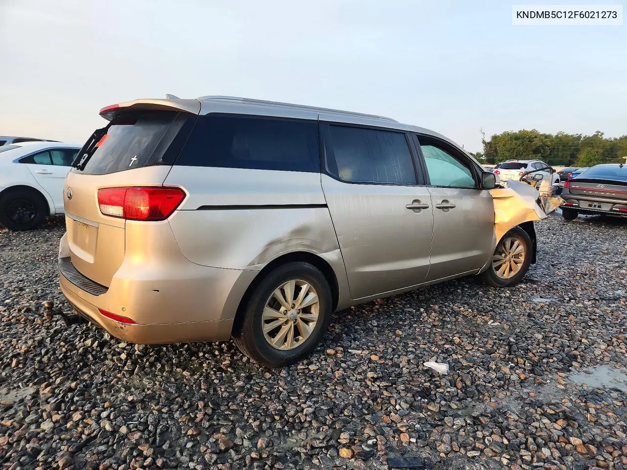 2015 KIA SEDONA VIN KNDMB5C12F6021273 — фото 3