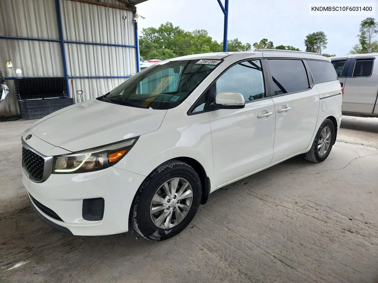 KIA SEDONA 2015, VIN KNDMB5C10F6031400