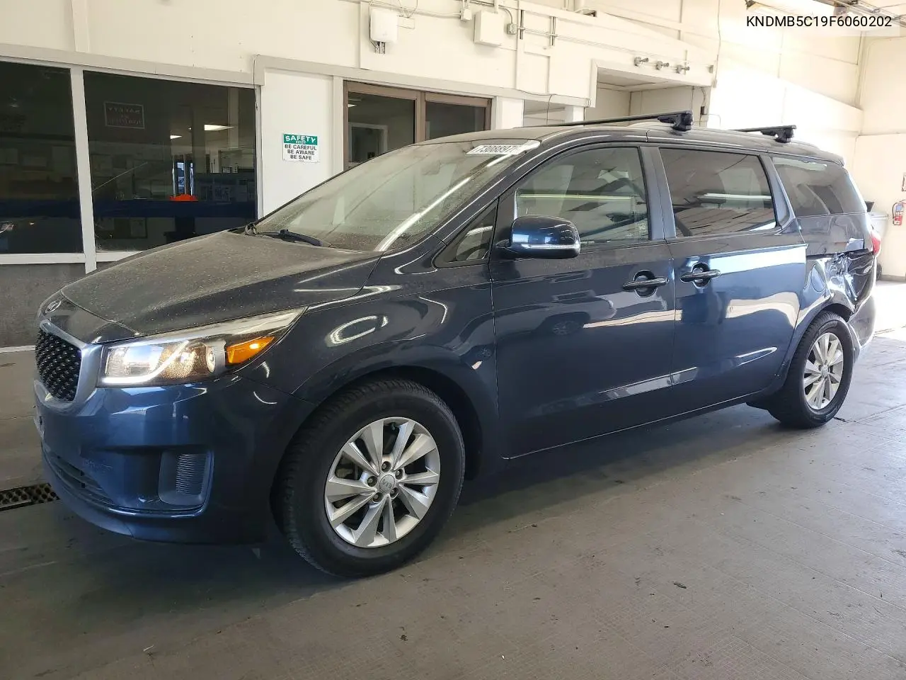 KIA SEDONA 2015, VIN KNDMB5C19F6060202