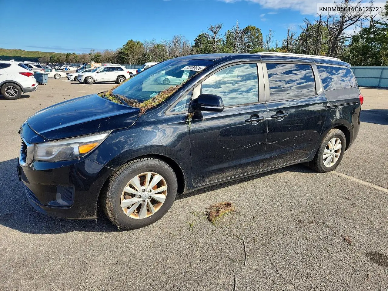 KIA SEDONA 2016, VIN KNDMB5C16G6125721