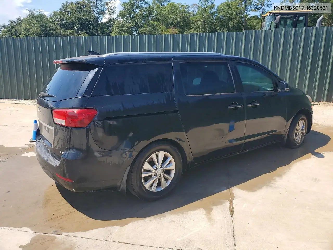 2017 KIA SEDONA VIN KNDMB5C17H6320521 — фото 3