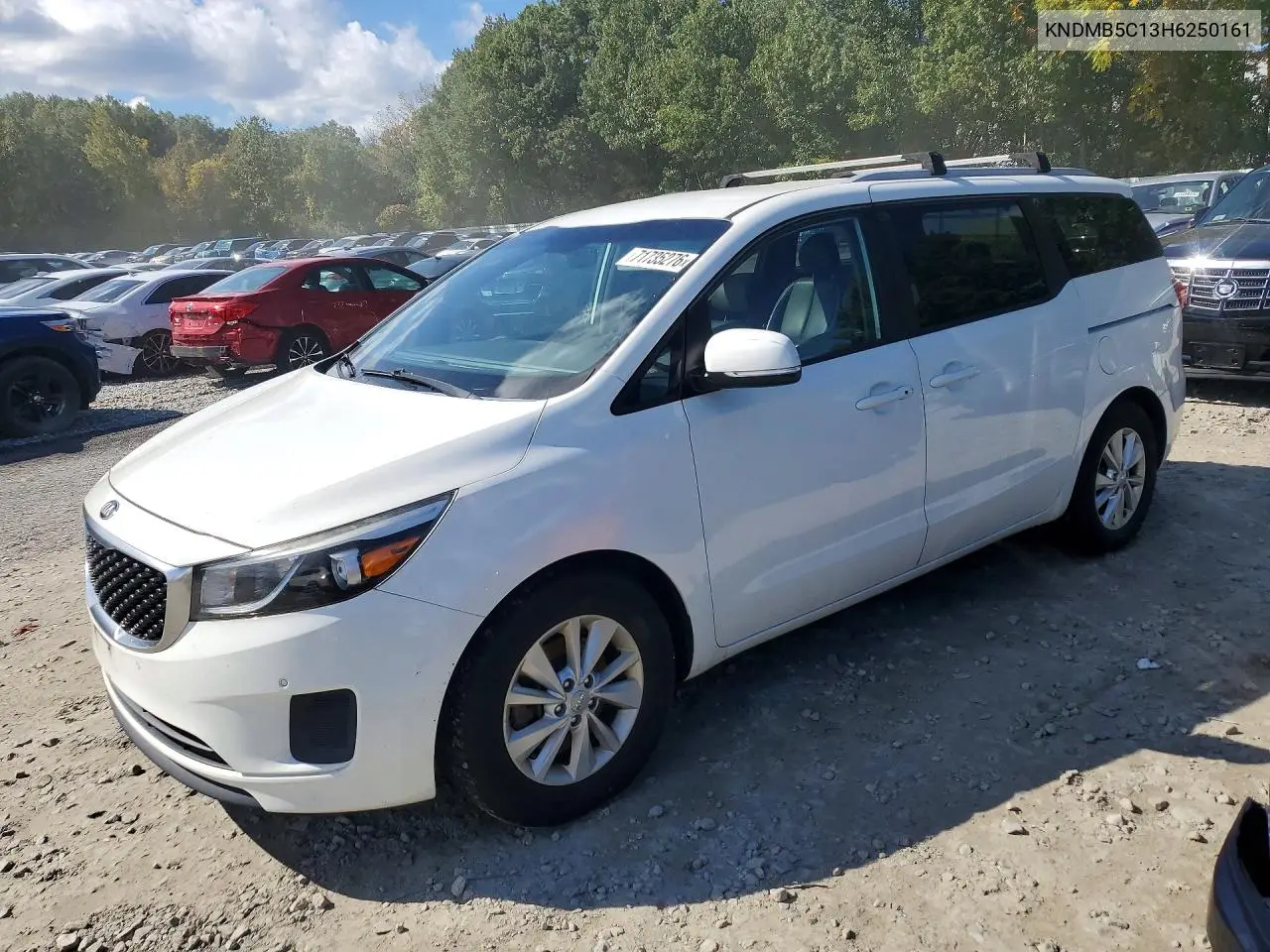 KIA SEDONA 2017, VIN KNDMB5C13H6250161
