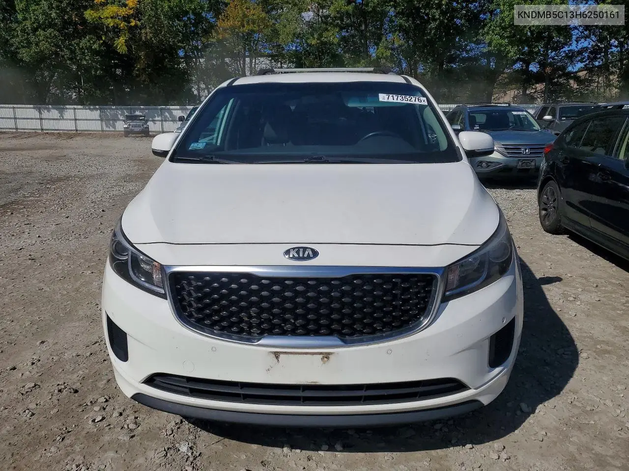 2017 KIA SEDONA VIN KNDMB5C13H6250161 — фото 5