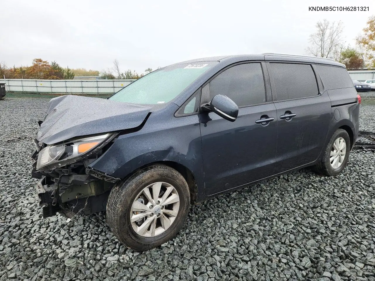 KIA SEDONA 2017, VIN KNDMB5C10H6281321