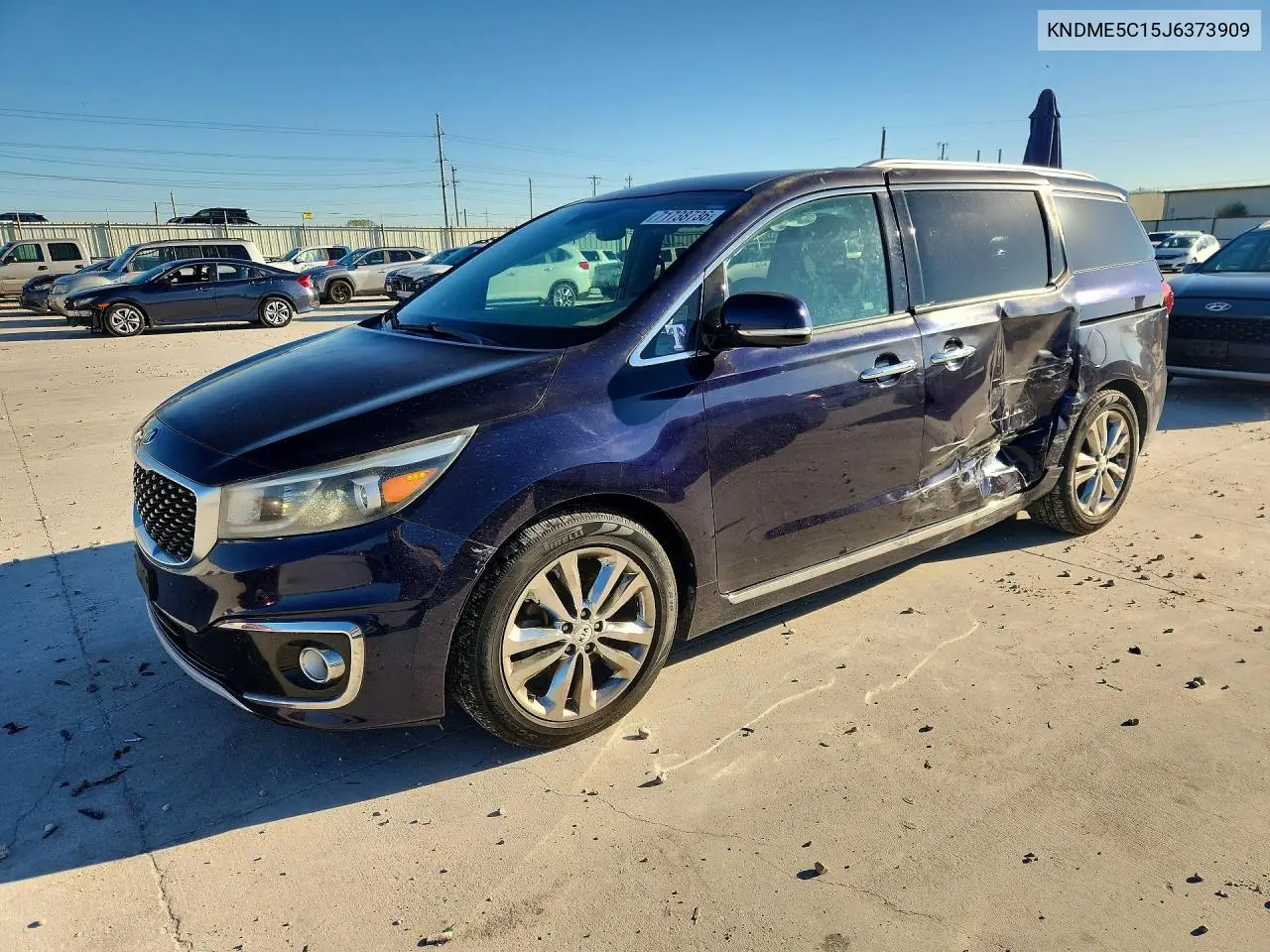 KIA SEDONA 2018, VIN KNDME5C15J6373909