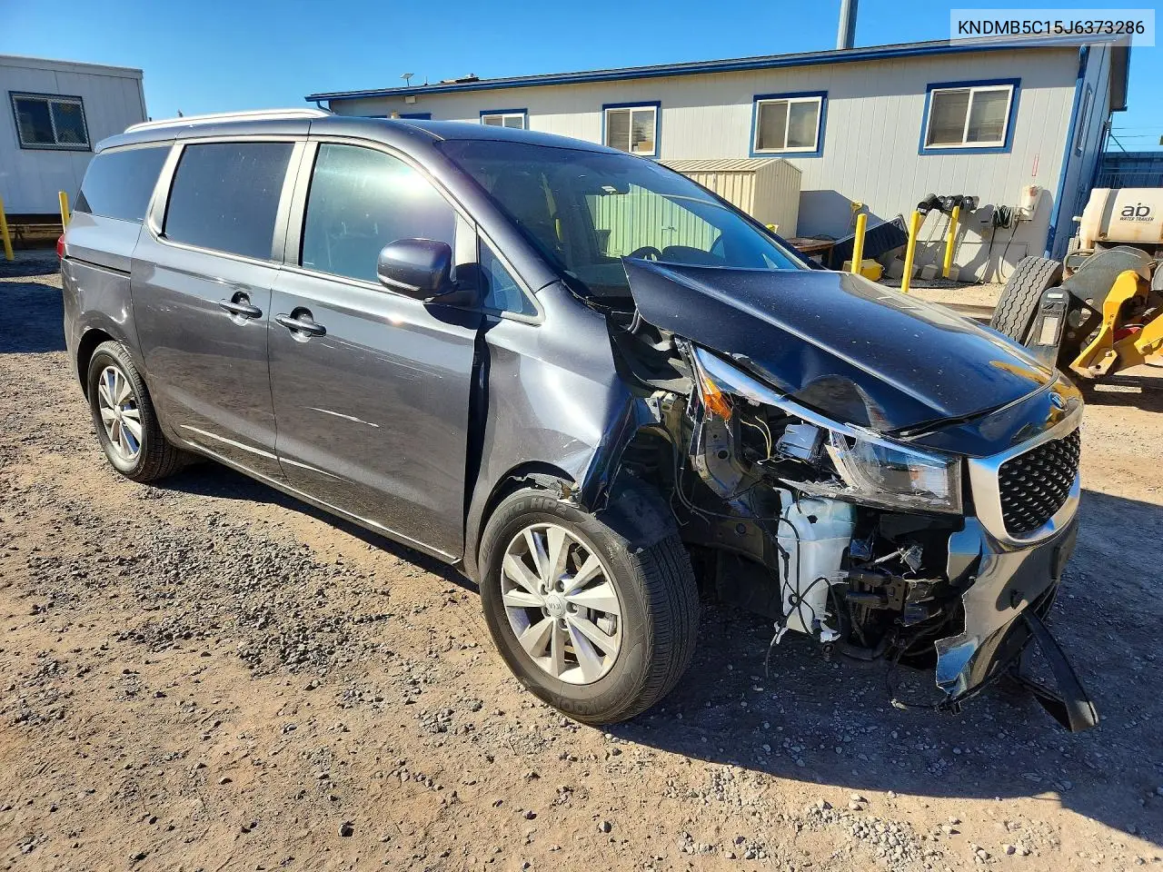 2018 KIA SEDONA VIN KNDMB5C15J6373286 — фото 4