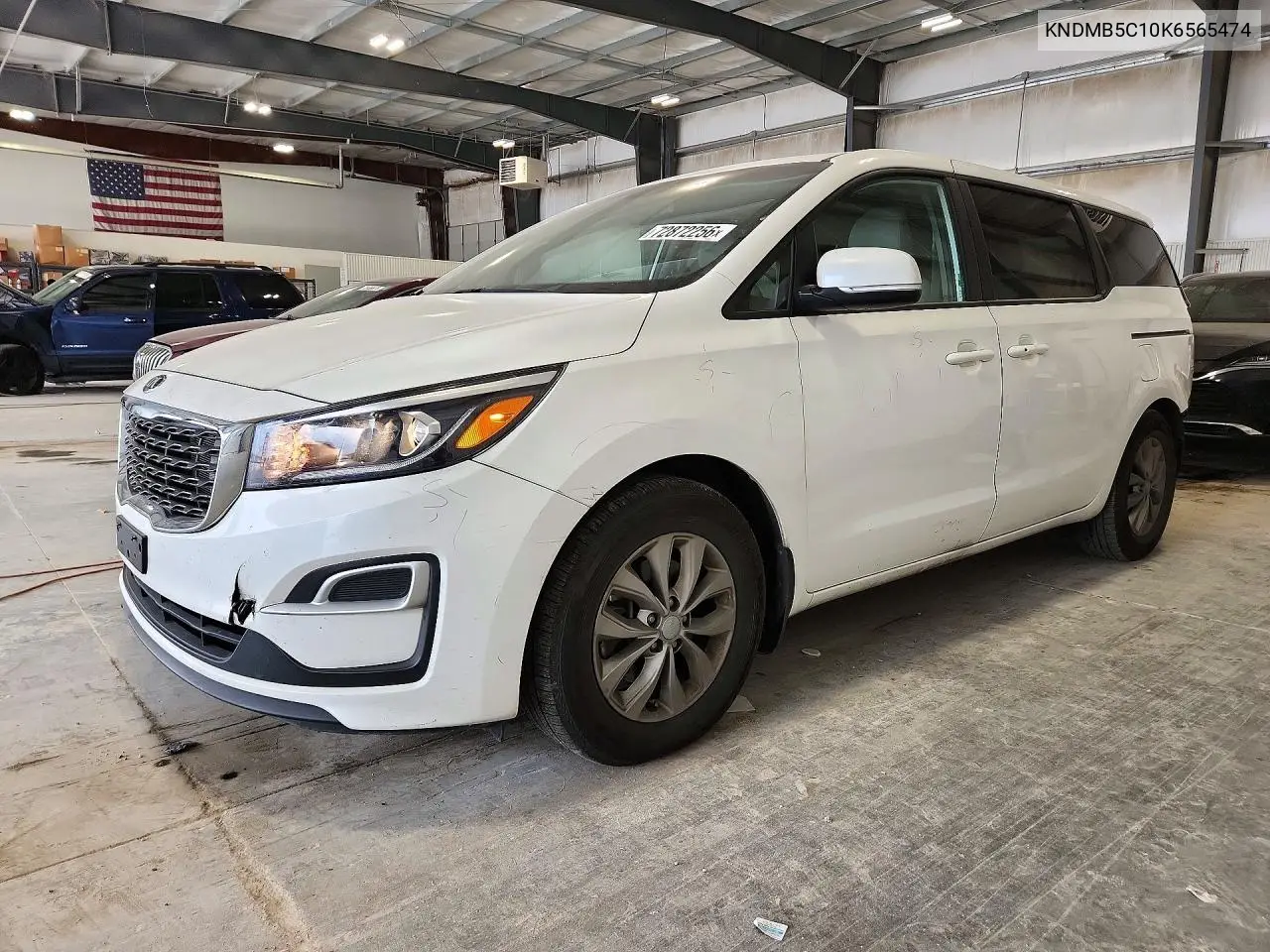 KIA SEDONA 2019, VIN KNDMB5C10K6565474