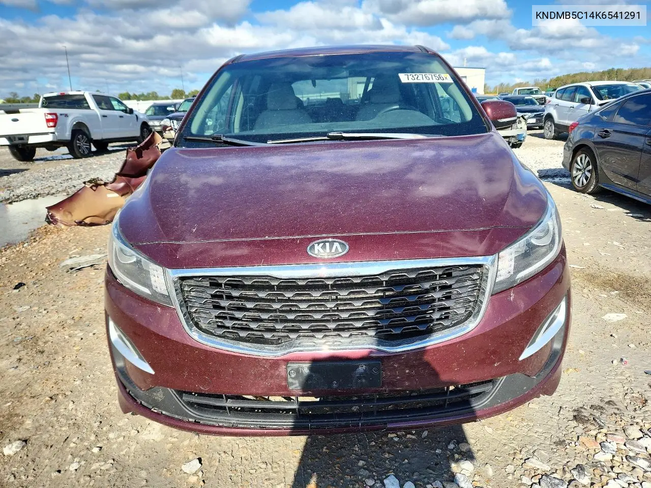 2019 KIA SEDONA VIN KNDMB5C14K6541291 — фото 5