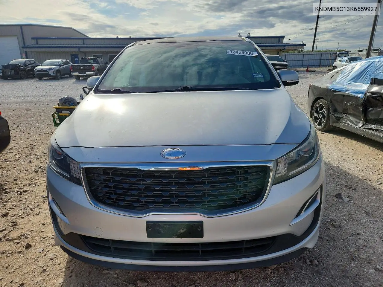 2019 KIA SEDONA VIN KNDMB5C13K6559927 — фото 5