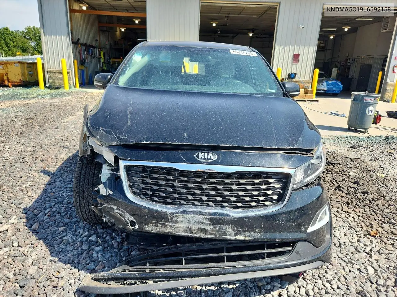 2020 KIA SEDONA VIN KNDMA5C19L6592158 — фото 5