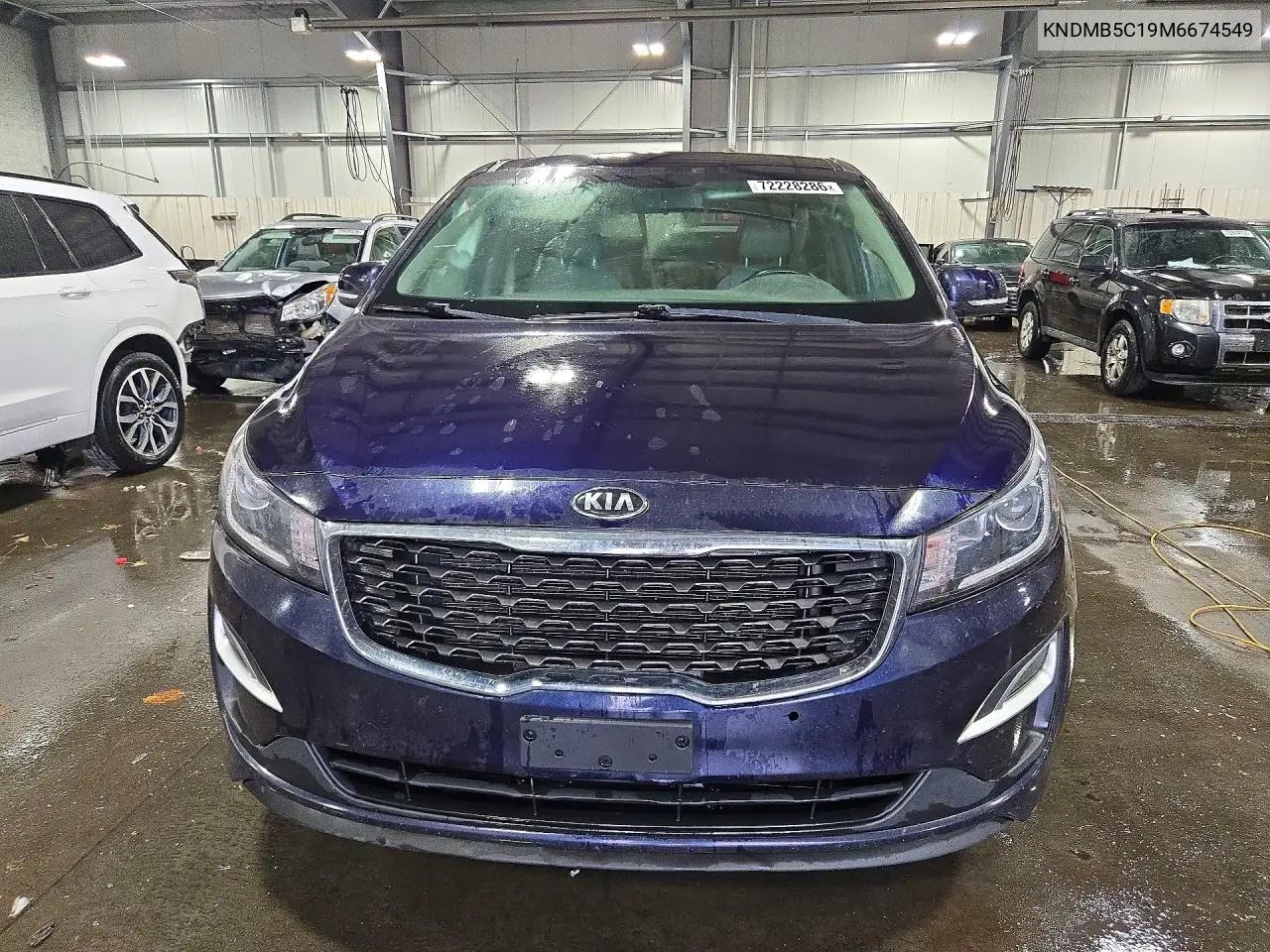 2021 KIA SEDONA VIN KNDMB5C19M6674549 — фото 5