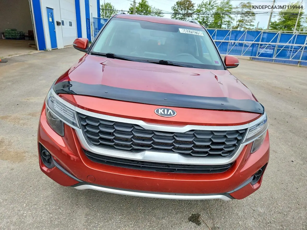 2021 KIA SELTOS VIN KNDEPCAA3M7119944 — фото 5
