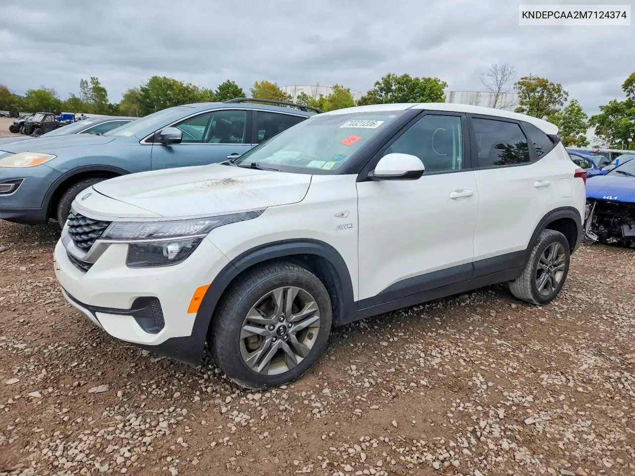 KIA SELTOS 2021, VIN KNDEPCAA2M7124374