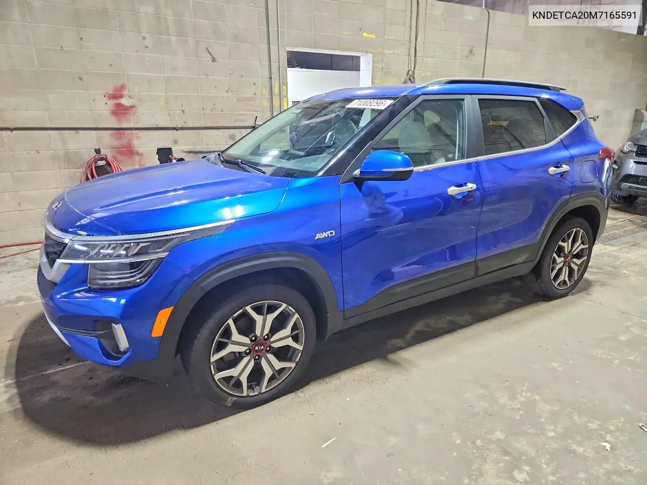 KIA SELTOS 2021, VIN KNDETCA20M7165591
