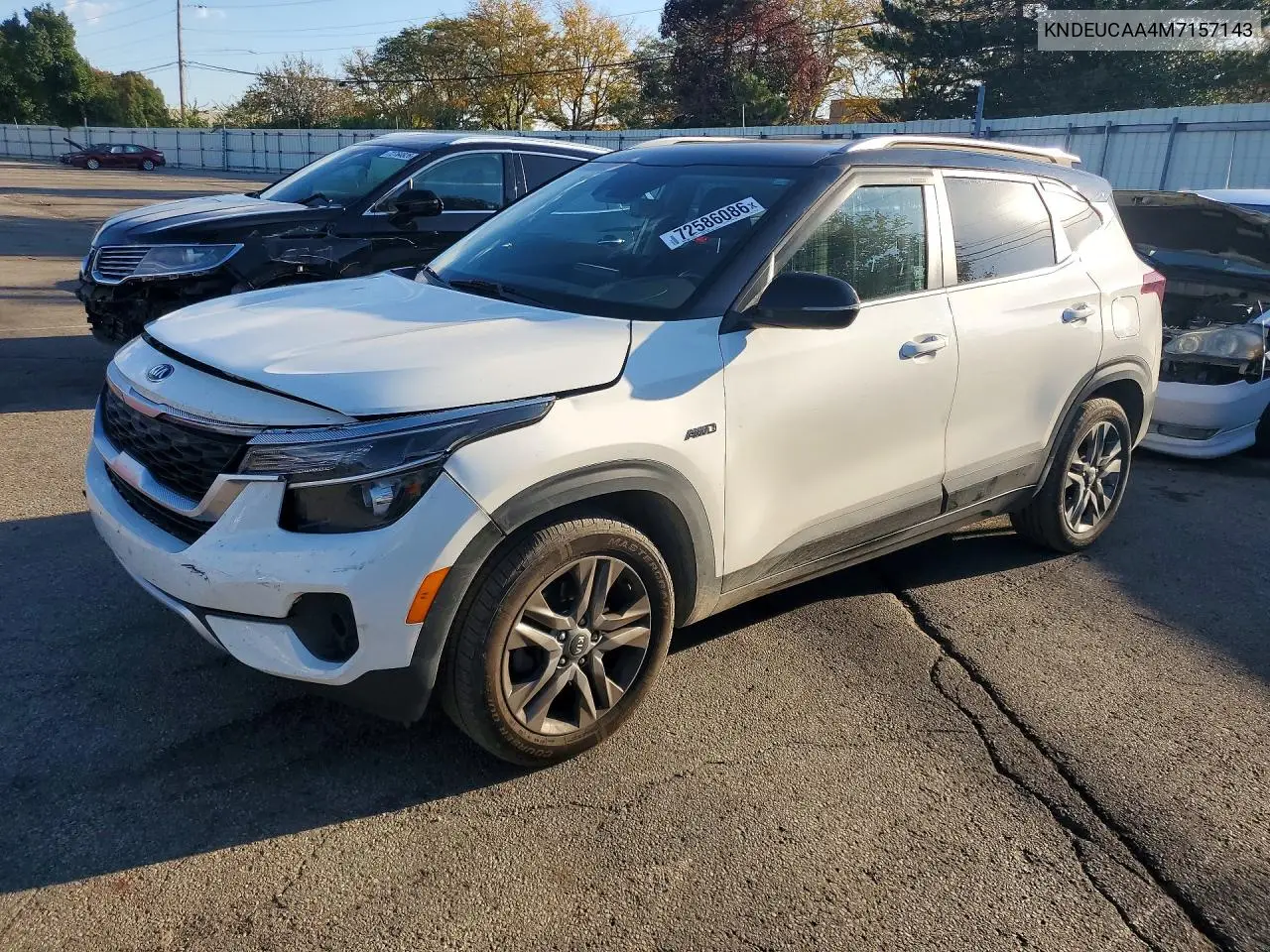 KIA SELTOS 2021, VIN KNDEUCAA4M7157143