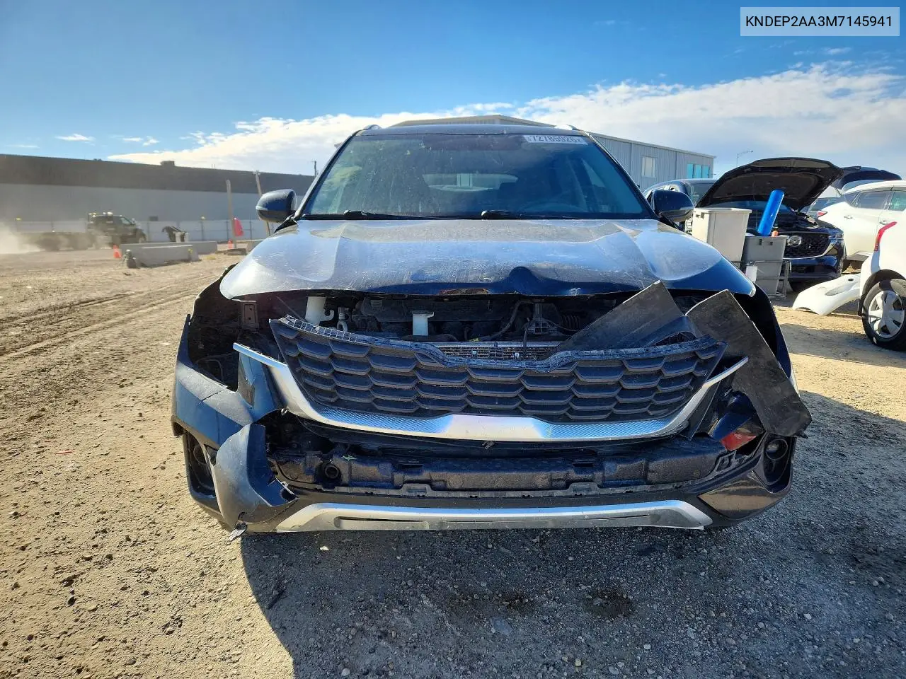 2021 KIA SELTOS VIN KNDEP2AA3M7145941 — фото 5
