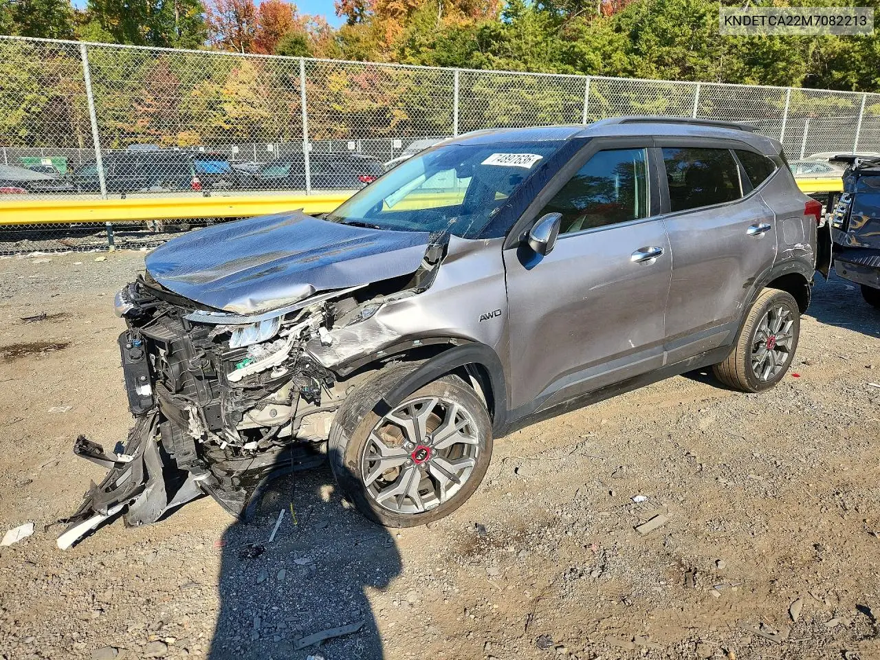 KIA SELTOS 2021, VIN KNDETCA22M7082213