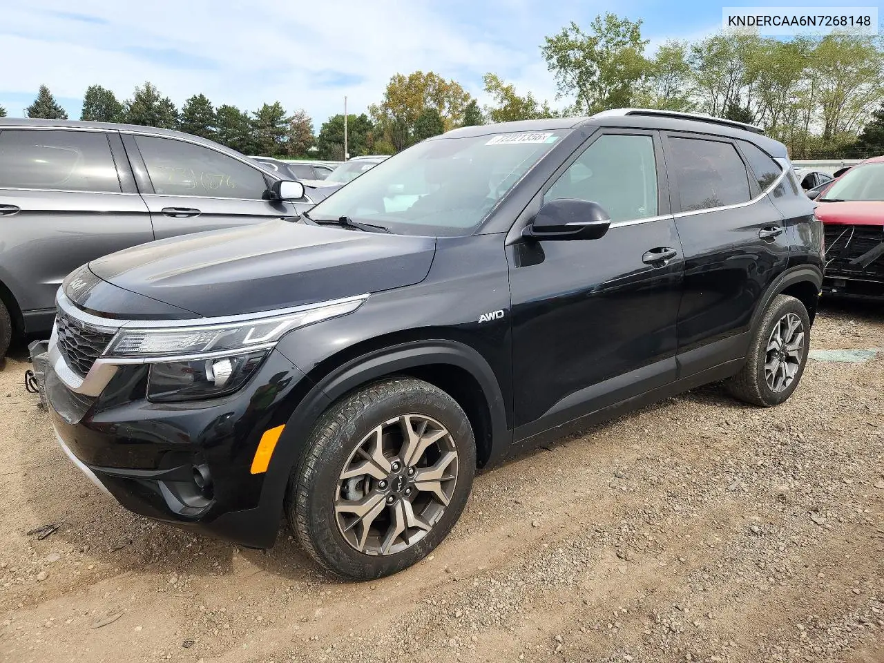 KIA SELTOS 2022, VIN KNDERCAA6N7268148