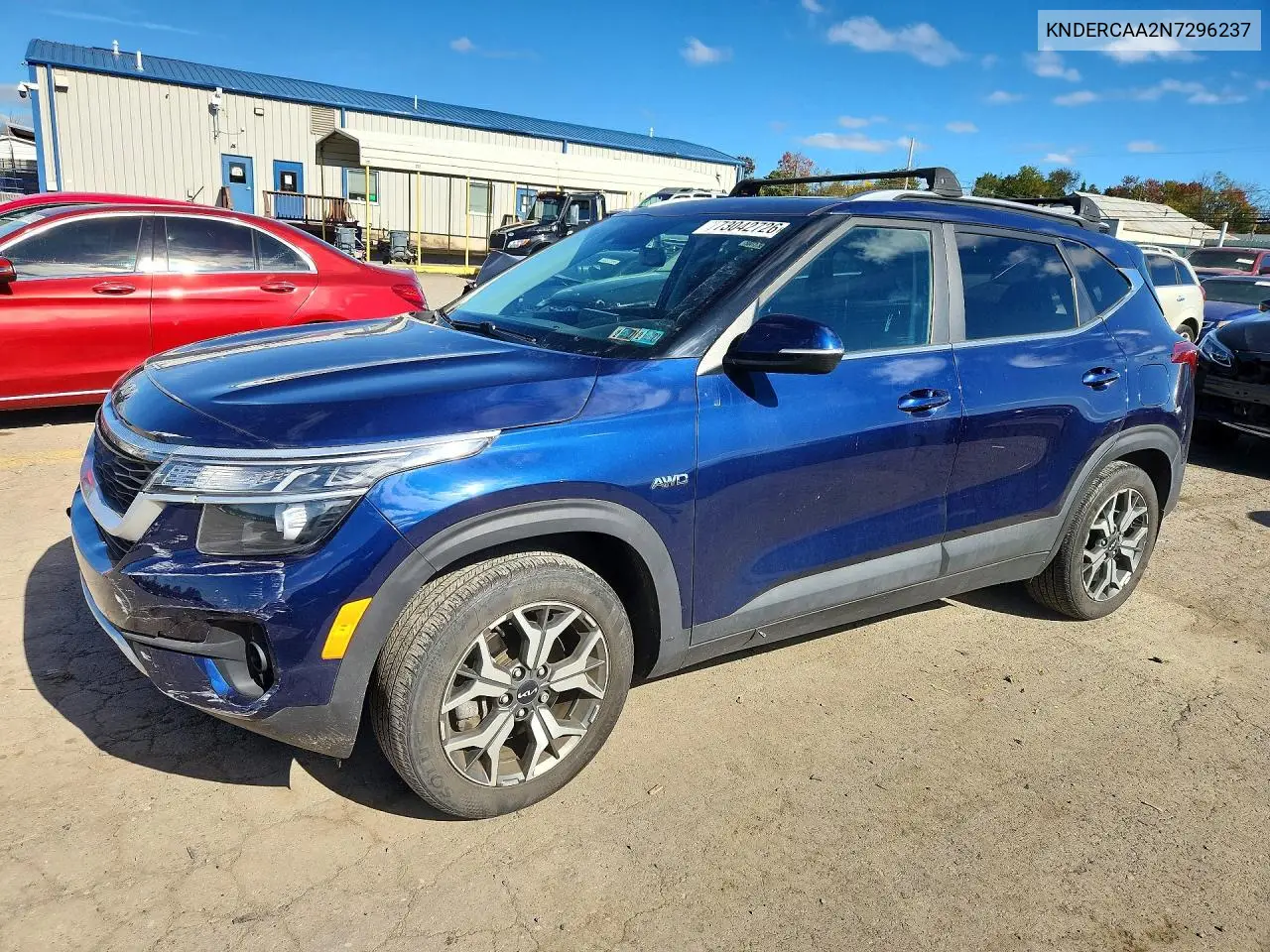 KIA SELTOS 2022, VIN KNDERCAA2N7296237