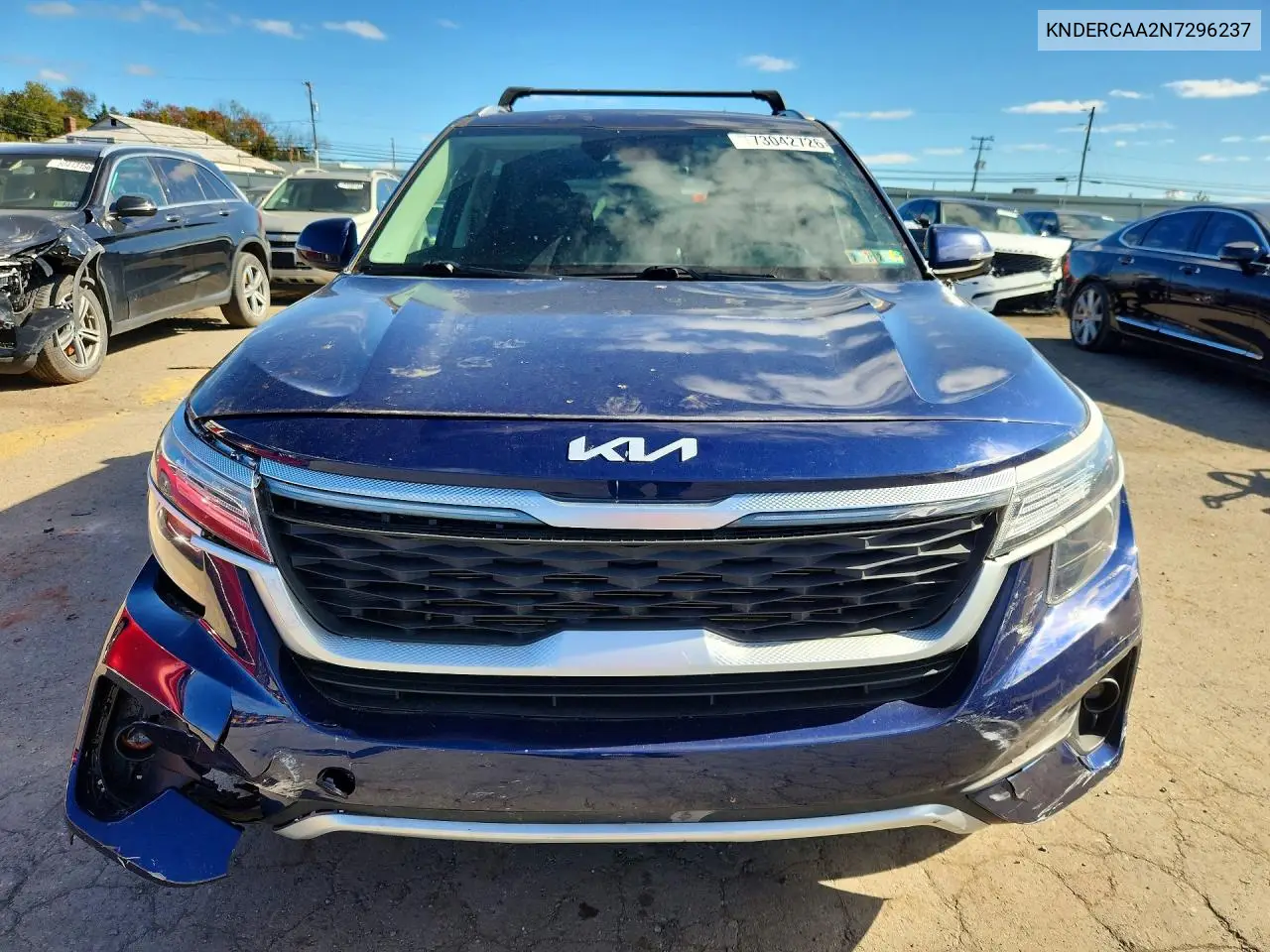 2022 KIA SELTOS VIN KNDERCAA2N7296237 — фото 5