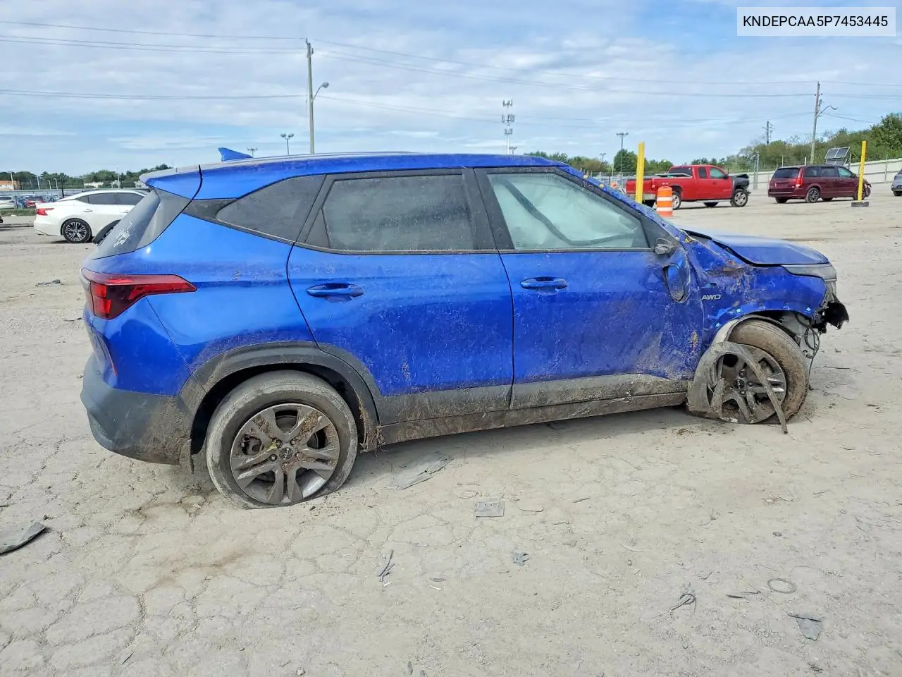2023 KIA SELTOS VIN KNDEPCAA5P7453445 — фото 3