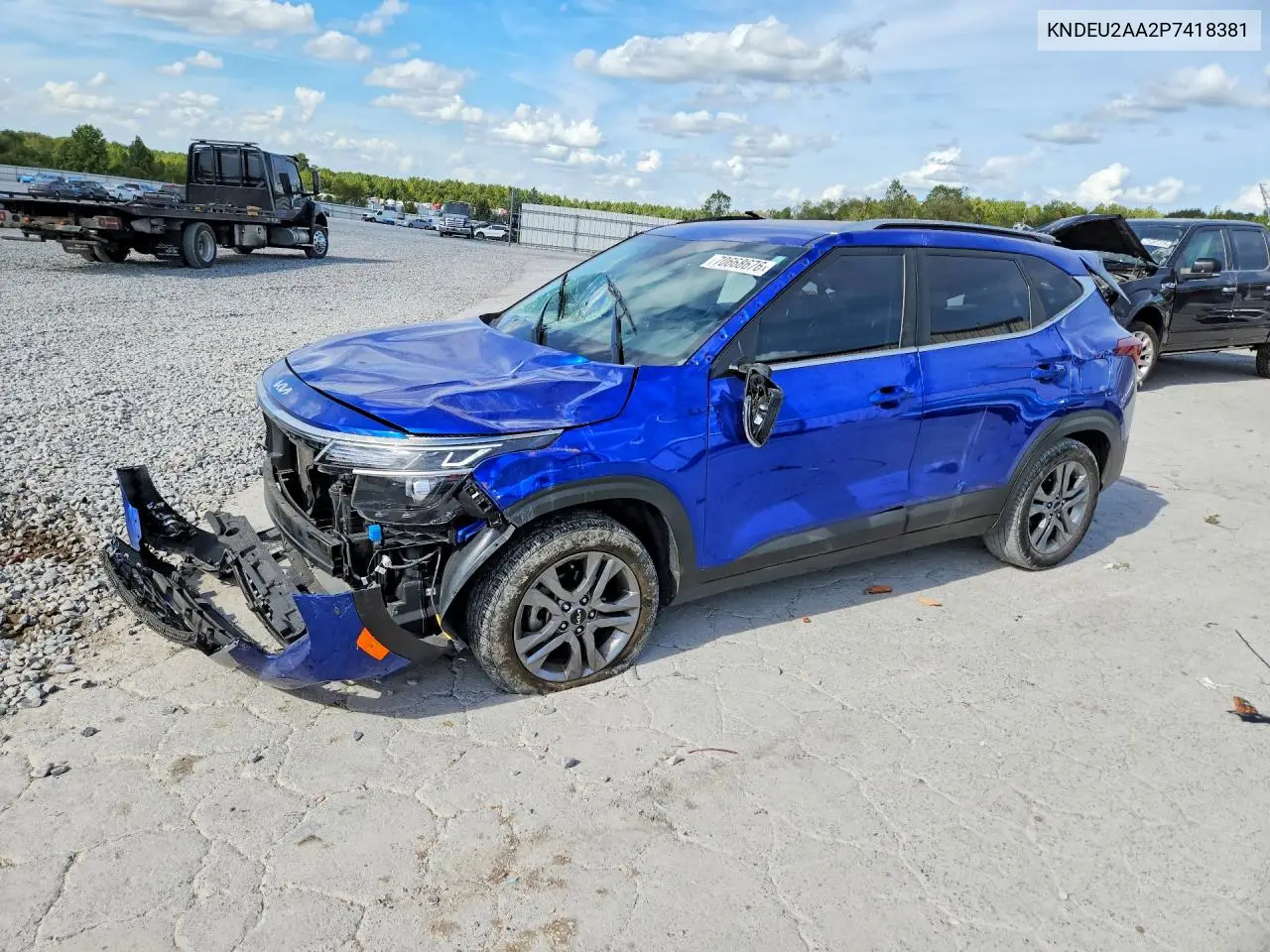 KIA SELTOS 2023, VIN KNDEU2AA2P7418381