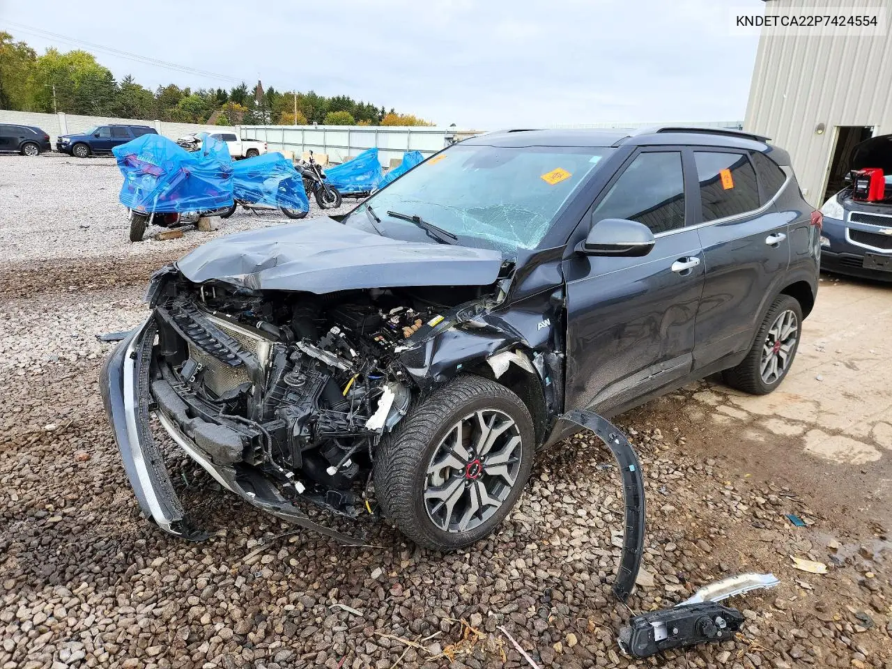 KIA SELTOS 2023, VIN KNDETCA22P7424554