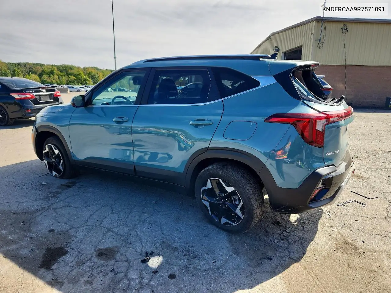 2024 KIA SELTOS VIN KNDERCAA9R7571091 — фото 2