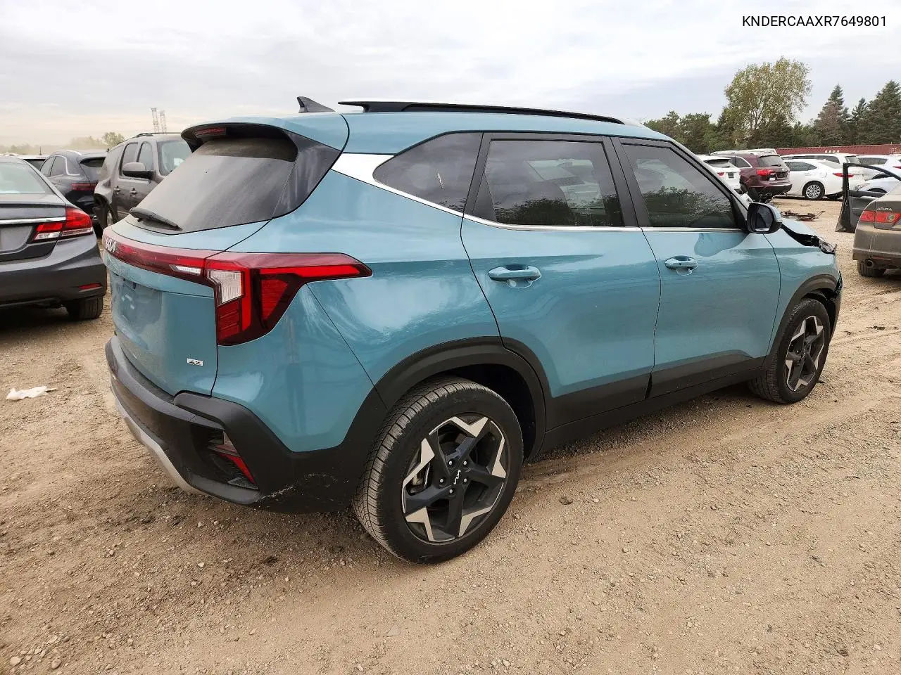 2024 KIA SELTOS VIN KNDERCAAXR7649801 — фото 3