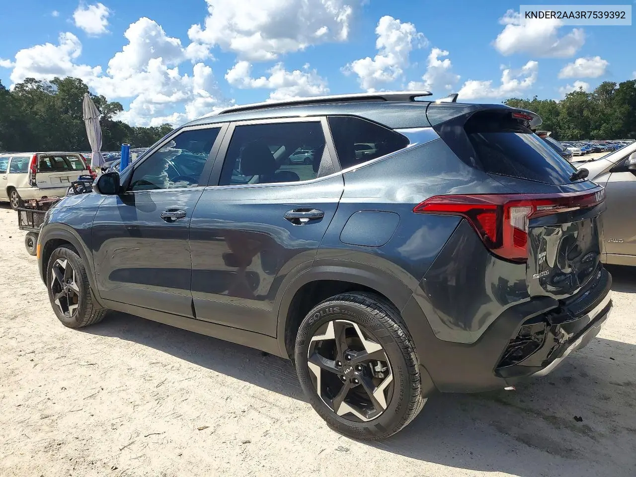 2024 KIA SELTOS VIN KNDER2AA3R7539392 — фото 2