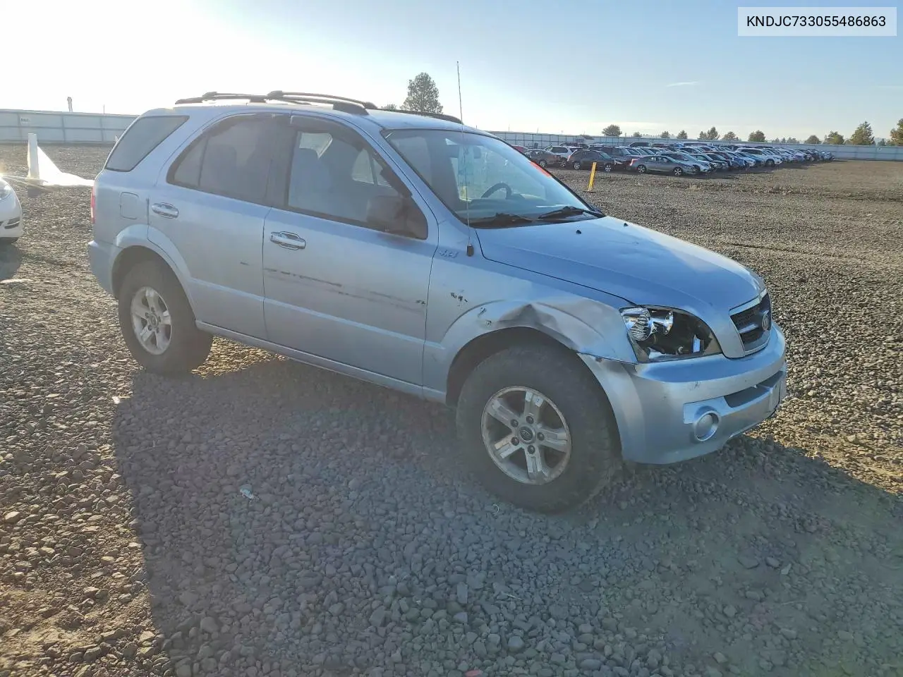 2005 KIA SORENTO VIN KNDJC733055486863 — фото 4