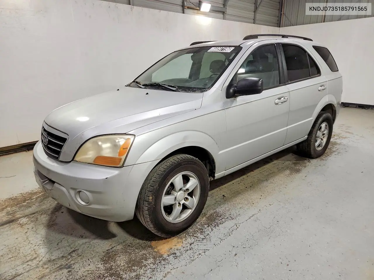 KIA SORENTO 2008, VIN KNDJD735185791565