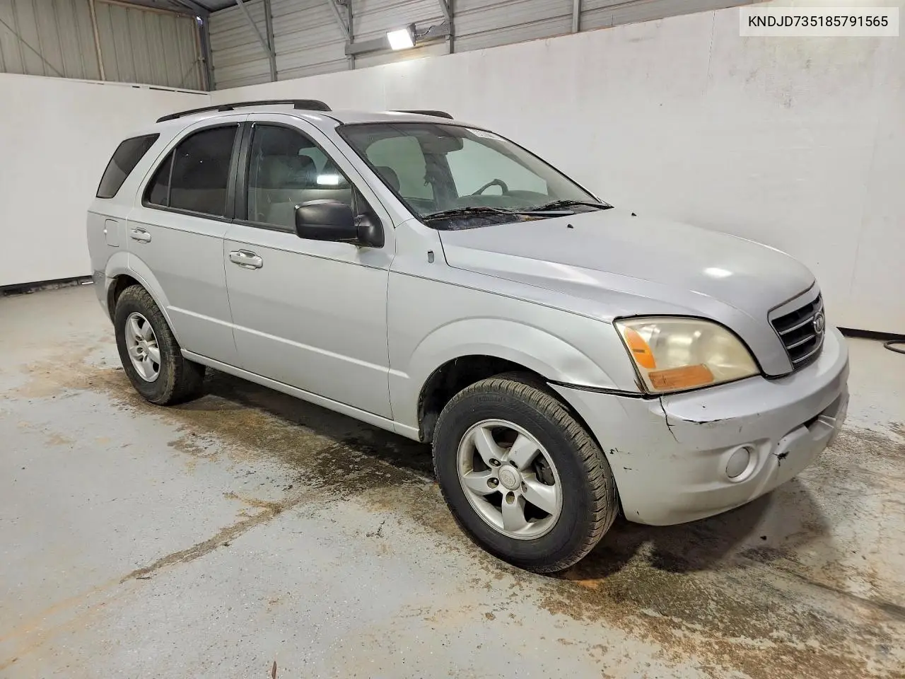 2008 KIA SORENTO VIN KNDJD735185791565 — фото 4