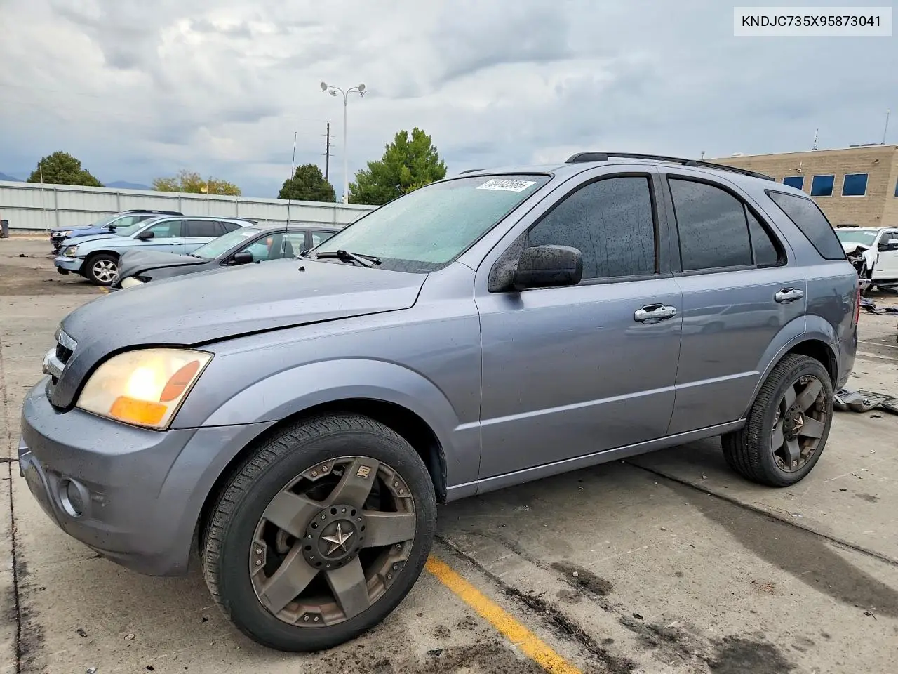 KIA SORENTO 2009, VIN KNDJC735X95873041