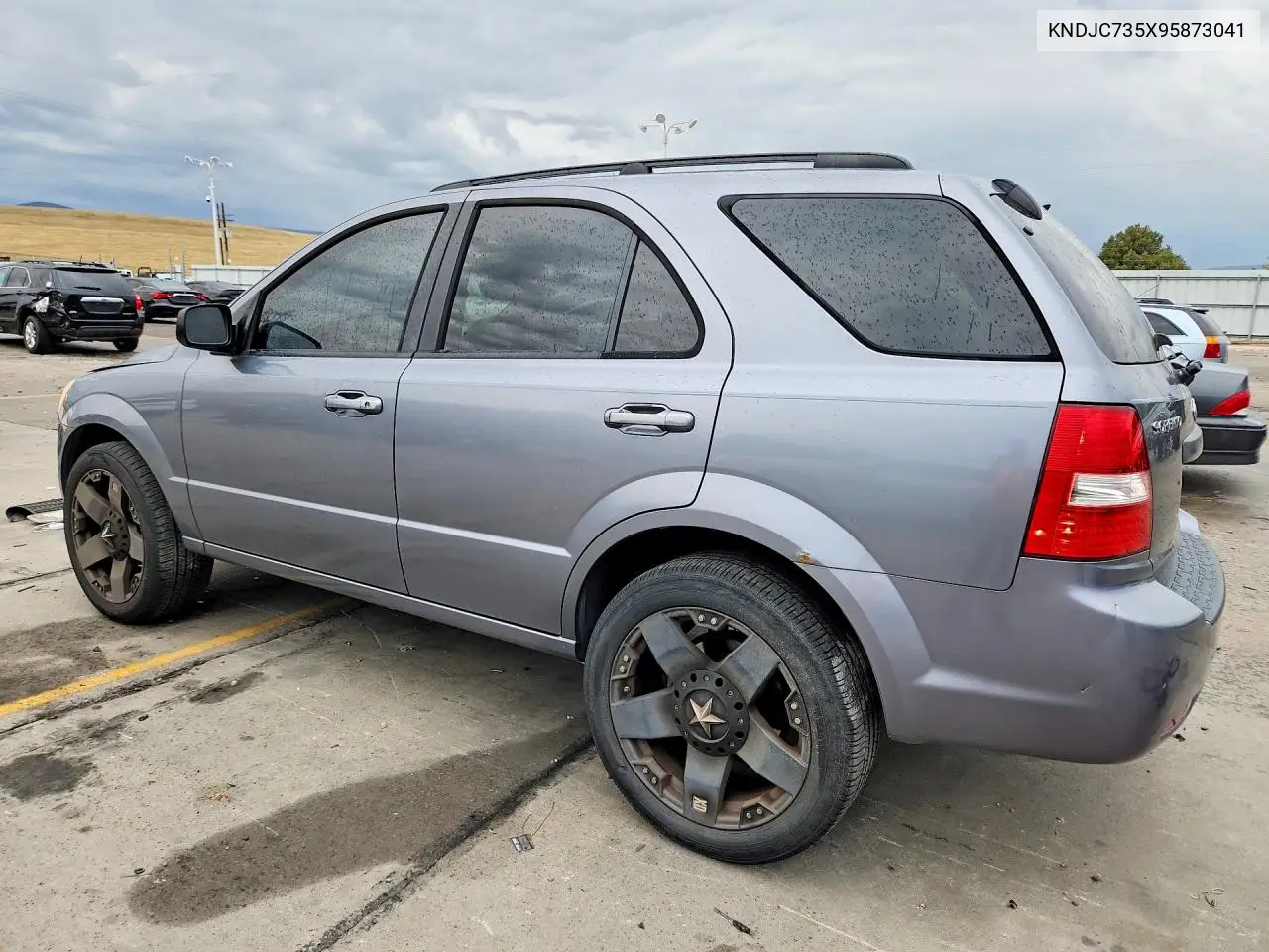 2009 KIA SORENTO VIN KNDJC735X95873041 — фото 2
