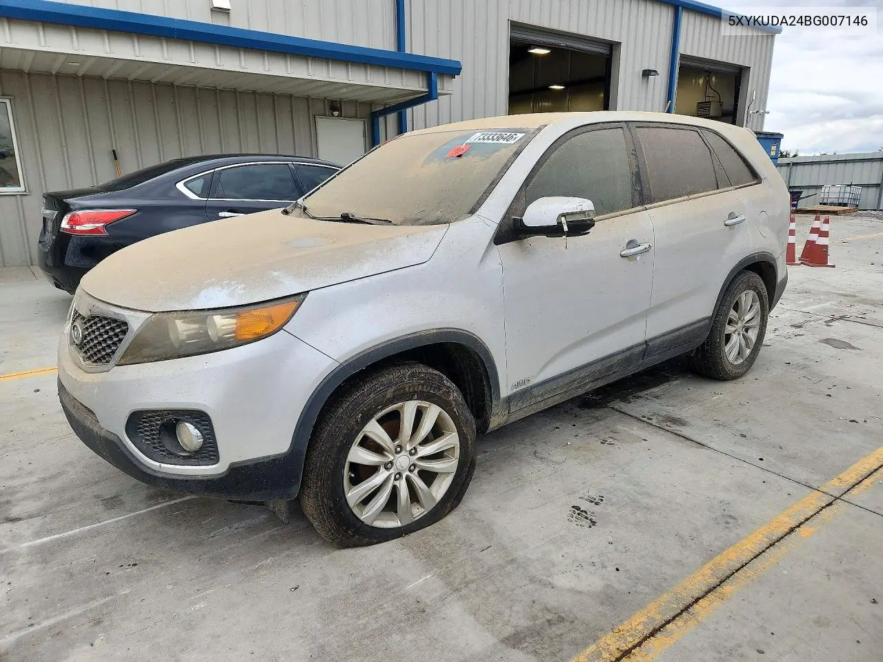 KIA SORENTO 2011, VIN 5XYKUDA24BG007146