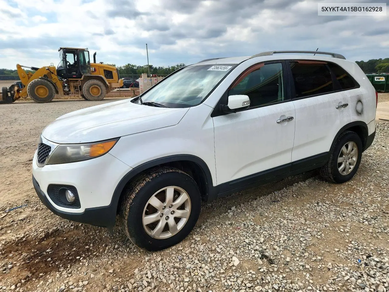 KIA SORENTO 2011, VIN 5XYKT4A15BG162928
