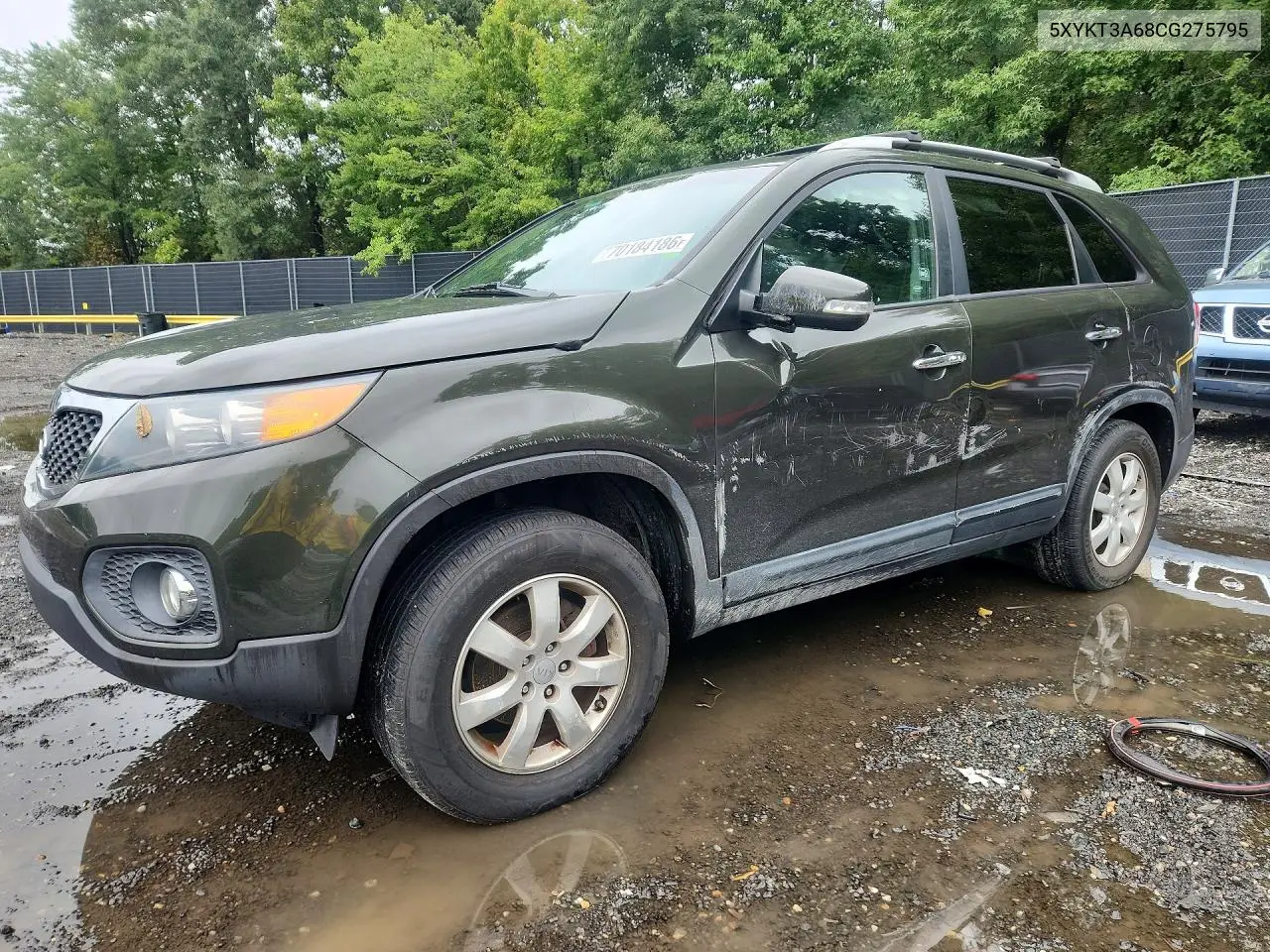 KIA SORENTO 2012, VIN 5XYKT3A68CG275795