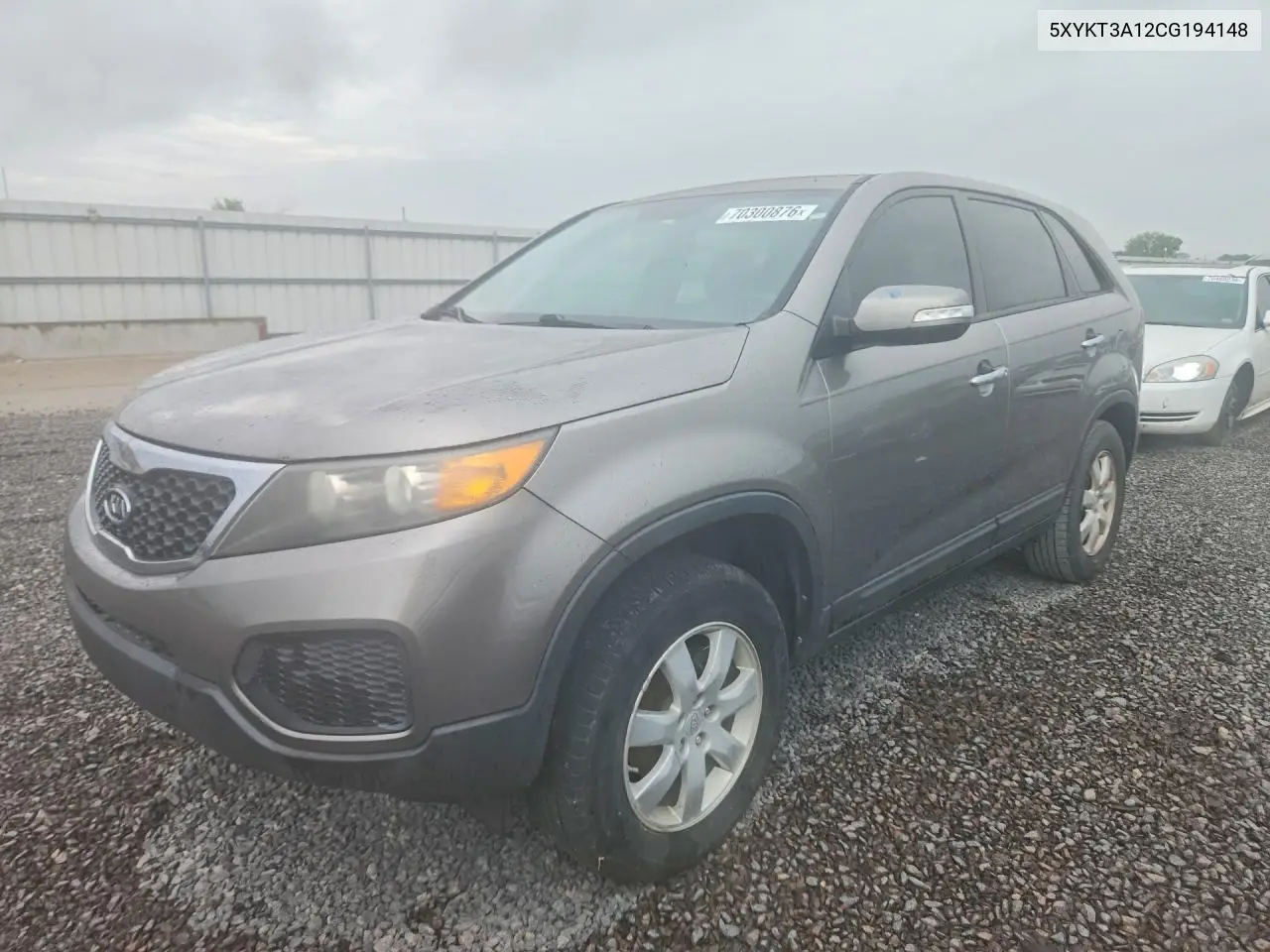 KIA SORENTO 2012, VIN 5XYKT3A12CG194148