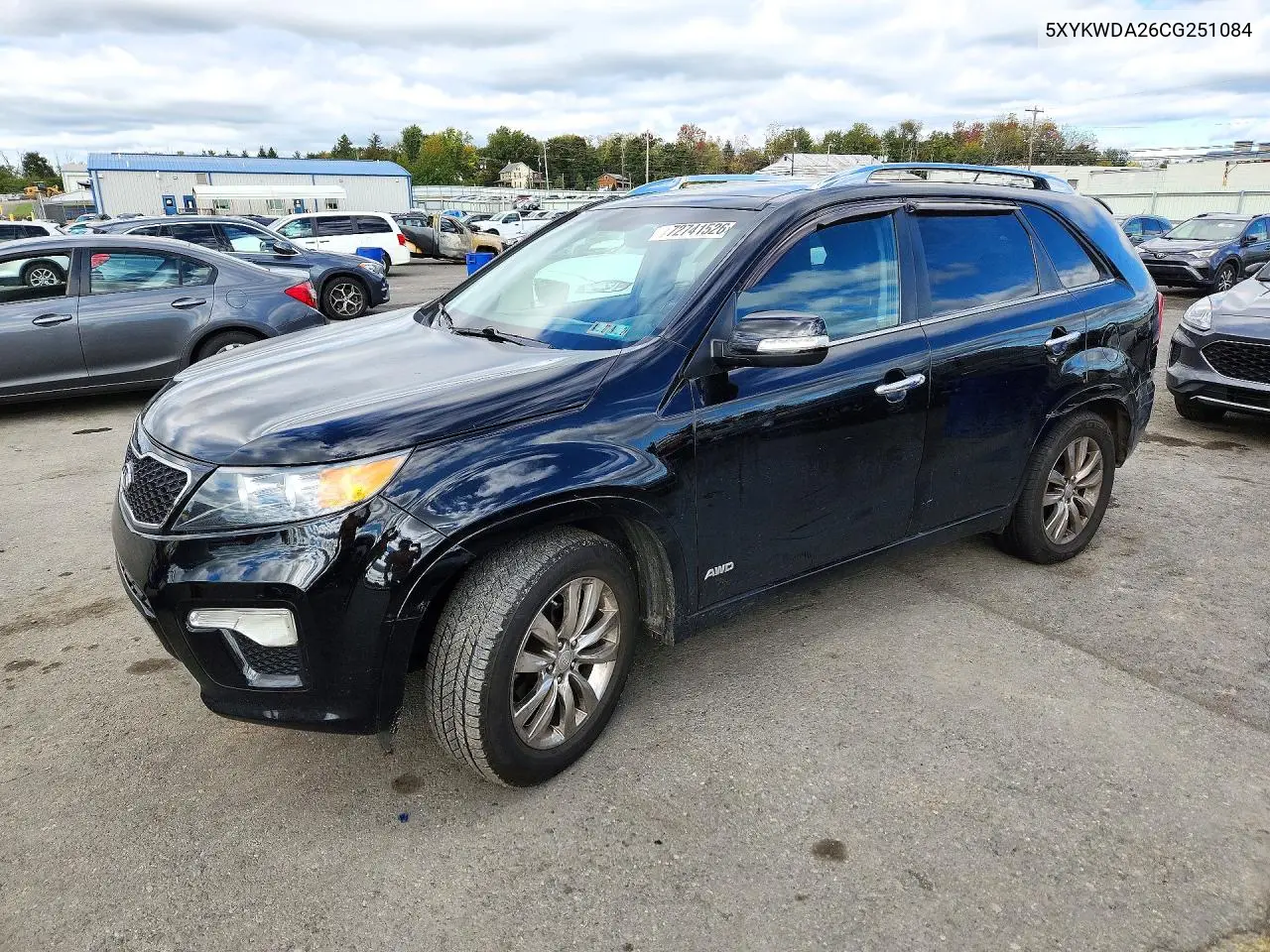 KIA SORENTO 2012, VIN 5XYKWDA26CG251084